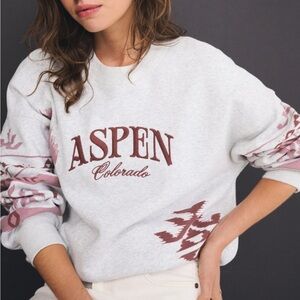 Abercrombie & Fitch Aspen Oversized Sunday Crew